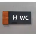 Wooden Seri Yönlendirme Tabela Levha