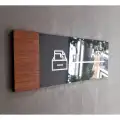 Wooden Seri Yönlendirme Tabela Levha