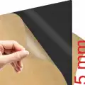 5 mm siyah pleksi Levha özel ebat lazer kesim