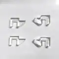 Şeffaf Pleksi Akvaryum Buhar Camı Tutucu 6 mm Cam Uyumlu