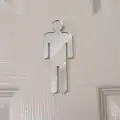 Bay Bayan Wc Kapı Yönlendirme Pleksi