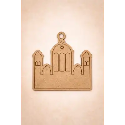 Ahşap Ramazan Camii Boyama Figürü