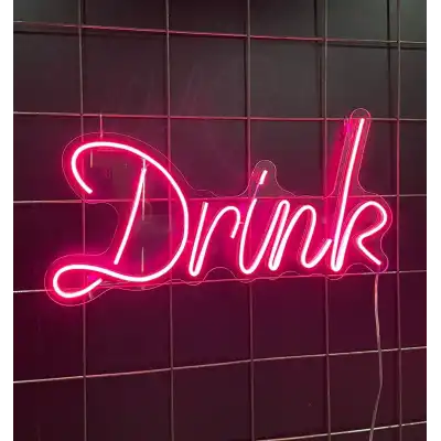 Neon Led Drink Yazısı