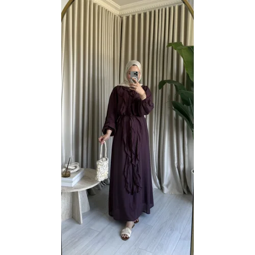 TÜL MODAL ELBİSE BURGONYA