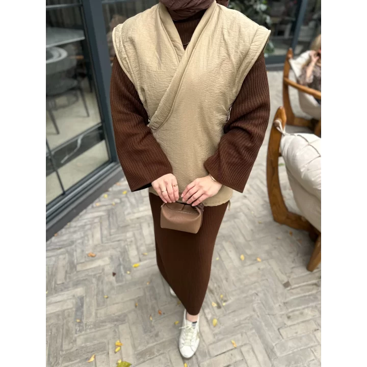 ANVELOP BAĞLAMA CAMEL ŞİŞME YELEK