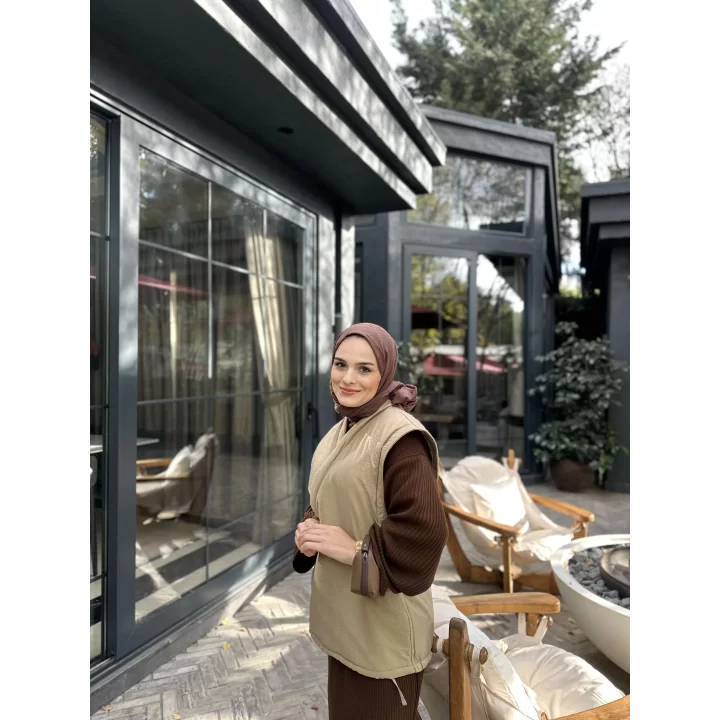 ANVELOP BAĞLAMA CAMEL ŞİŞME YELEK