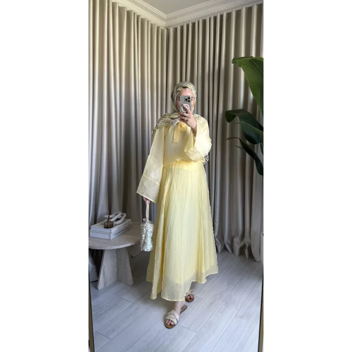 ASTARLI VUAL ETEK TAKIM BUTTER YELLOW