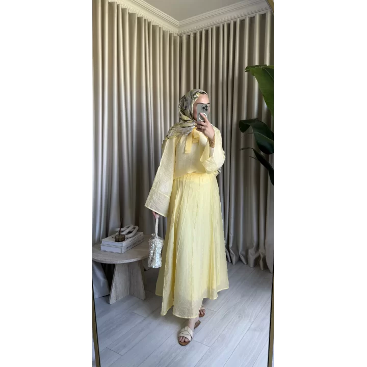 ASTARLI VUAL ETEK TAKIM BUTTER YELLOW