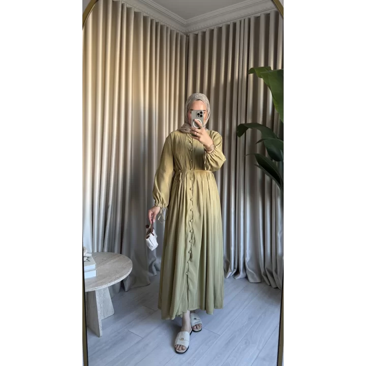 NERVÜRLÜ ELBİSE HAKİ