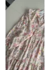 ALYA ÇİÇEK DESENLİ MANGO ELBİSE