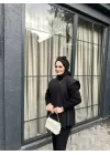 ANVELOP BAĞLAMA SİYAH ŞİŞME YELEK