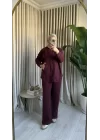 BASIC KAPÜŞONLU OYSH TAKIM BORDO