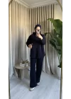 BASIC KAPÜŞONLU OYSH TAKIM LACİVERT