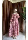 DORA ÇİÇEKli MANGO ELBİSE