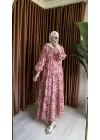 DORA ÇİÇEKli MANGO ELBİSE
