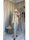 KETEN BLAZER CEKET YEŞİL