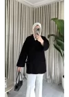 KİMONO KOT CEKET SİYAH