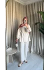 LAİDE KETEN TAKIM NATURAL