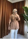 MİLA TENSEL GÖMLEK CAMEL