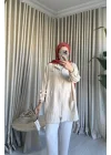 MİNA FERMUARLI KAP BEJ