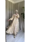 EVA MANGO ELBİSE SARI