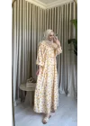 EVA MANGO ELBİSE SARI