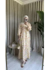 EVA MANGO ELBİSE SARI