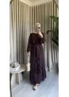 TÜL MODAL ELBİSE BURGONYA
