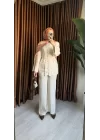 V YAKA LİSA TAKIM BEJ