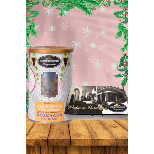 Madamın Kahvesi Ada Esintisi 250 Gr + Madamın Bademli Kurabiyesi 250 Gr