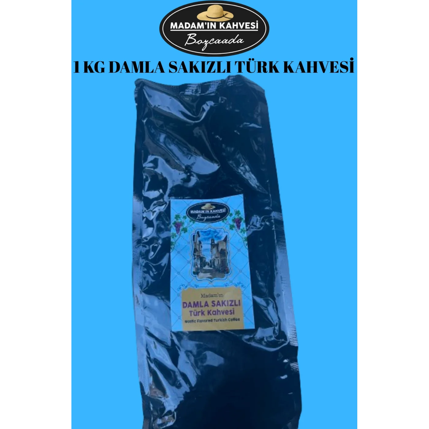 Damla Sakızlı Türk Kahvesi 1 KİLOGRAM