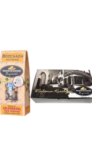 Geleneksel Türk Kahvesi 100gr & Bademli Kurabiye