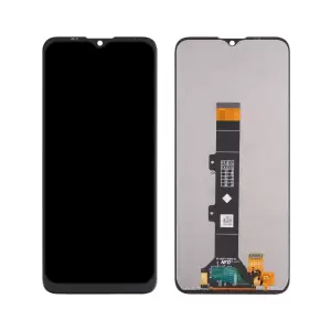 Motorola Moto E20 Lcd Ekran Dokunmatik Çıtasız Siyah