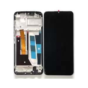 Realme C11 2020 Lcd Ekran Dokunmatik Çıtalı Siyah