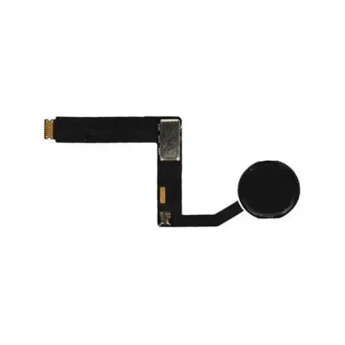 Apple Uyumlu iPad Pro 9.7 Home Tuş Bordu Filmi Flex Siyah