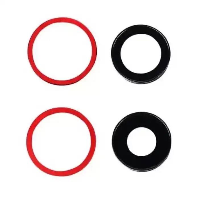 Apple Uyumlu iPhone 11 Kamera Lensi Kırmızı