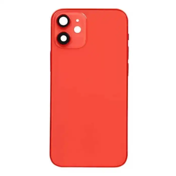 Apple Uyumlu iPhone 11 Kasa Kapak Kırmızı Dolu