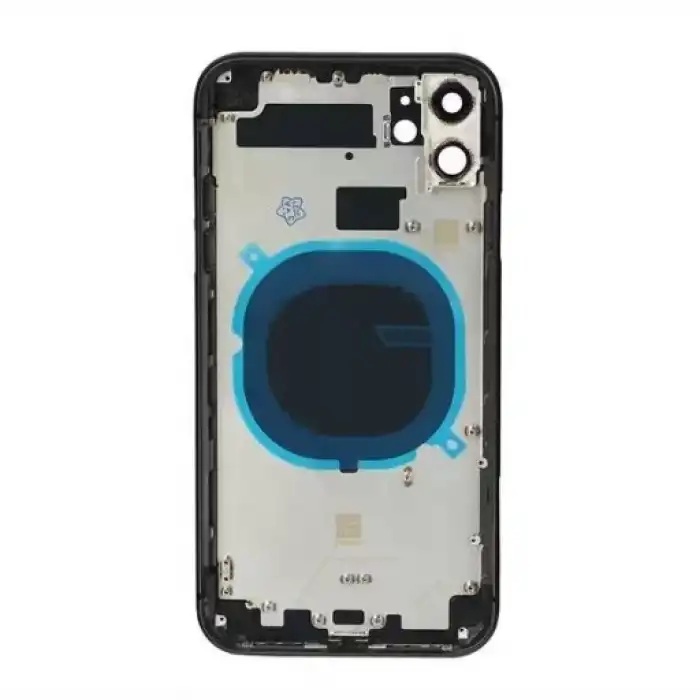 Apple Uyumlu iPhone 11 Kasa Kapak Siyah Boş