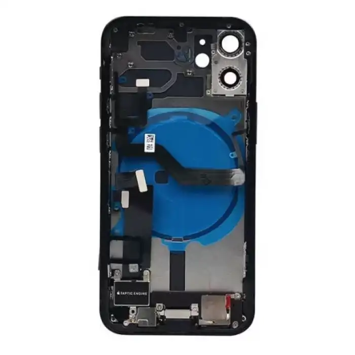 Apple Uyumlu iPhone 11 Kasa Kapak Siyah Dolu