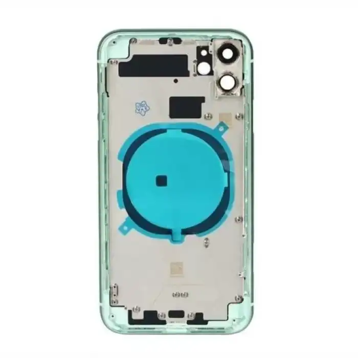 Apple Uyumlu iPhone 11 Kasa Kapak Yeşil Boş