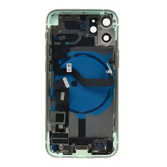Apple Uyumlu iPhone 11 Kasa Kapak Yeşil Dolu