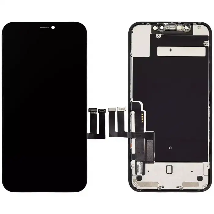 Apple Uyumlu iPhone 11 Lcd Ekran Dokunmatik Siyah OLED Ltps (Glw)