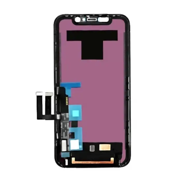 Apple Uyumlu iPhone 11 Lcd Ekran Dokunmatik Siyah Servis Revize