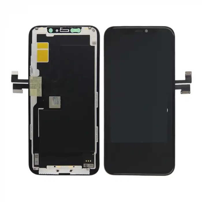 Apple Uyumlu iPhone 11 Pro Lcd Ekran Dokunmatik Siyah OLED Gx Orjinal