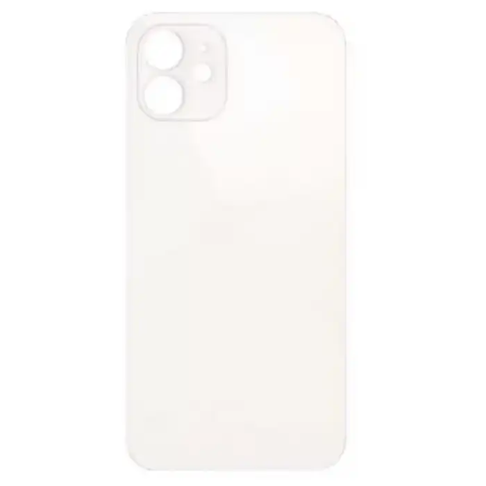 Apple Uyumlu iPhone 12 Arka Kapak Beyaz