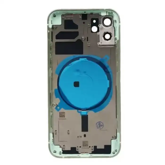 Apple Uyumlu iPhone 12 Kasa Kapak Yeşil Boş