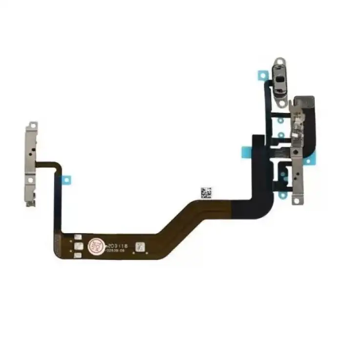 Apple Uyumlu iPhone 12 On Off Power Yan Ses Filmi Flex