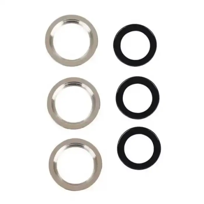 Apple Uyumlu iPhone 12 Pro Kamera Lensi Beyaz