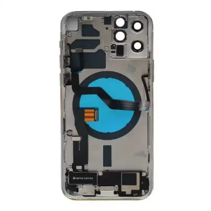 Apple Uyumlu iPhone 12 Pro Kasa Kapak Beyaz Dolu