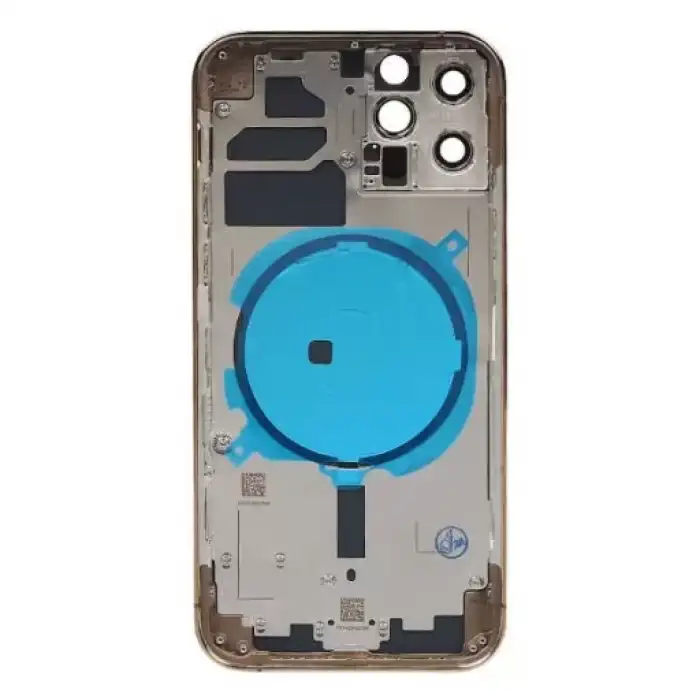 Apple Uyumlu iPhone 12 Pro Kasa Kapak Gold Boş